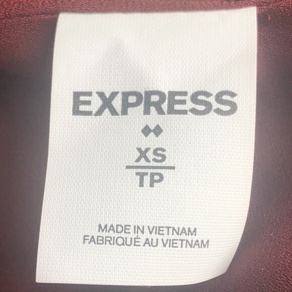 Express Burgundy Camisole - Size Extra Small (XS) - Picture 5 of 8